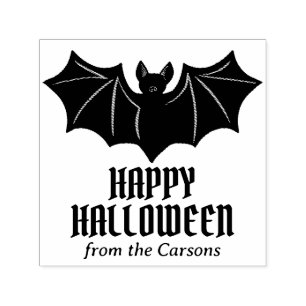 Tampon Auto-encreur Timbre cadeau Halloween personnalisé Happy Hallowe