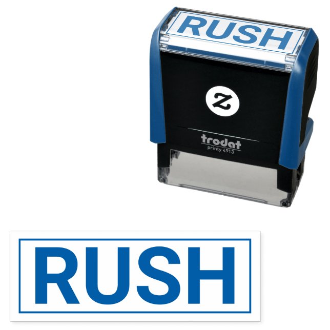 Tampon Auto-encreur Timbre d'auto-activation RUSH Office (En situation)