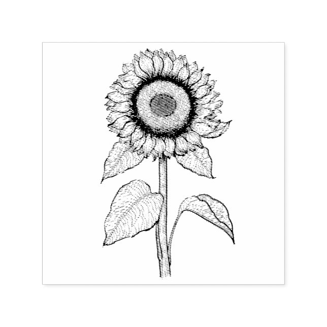Tampon Auto-encreur Tournesol (Design)
