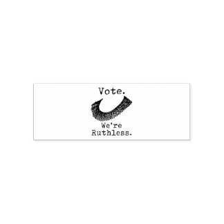 Tampon Auto-encreur Votez Nous sommes des femmes impitoyables