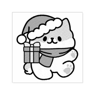 Tampon Auto-encreur Yappy Howlidays - Jote Christmas Dog Cartoon