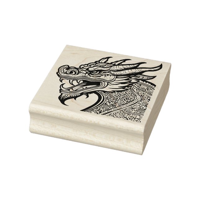 tampon d'art de tête de dragon (Tampon)
