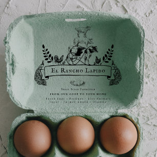 Tampon de ferme personnalisé