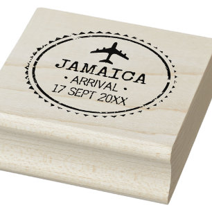 Tampon de passeport Jamaïque Destination Mariage
