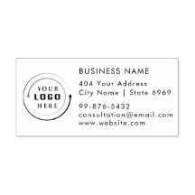 Tampon en caoutchouc auto-encreur