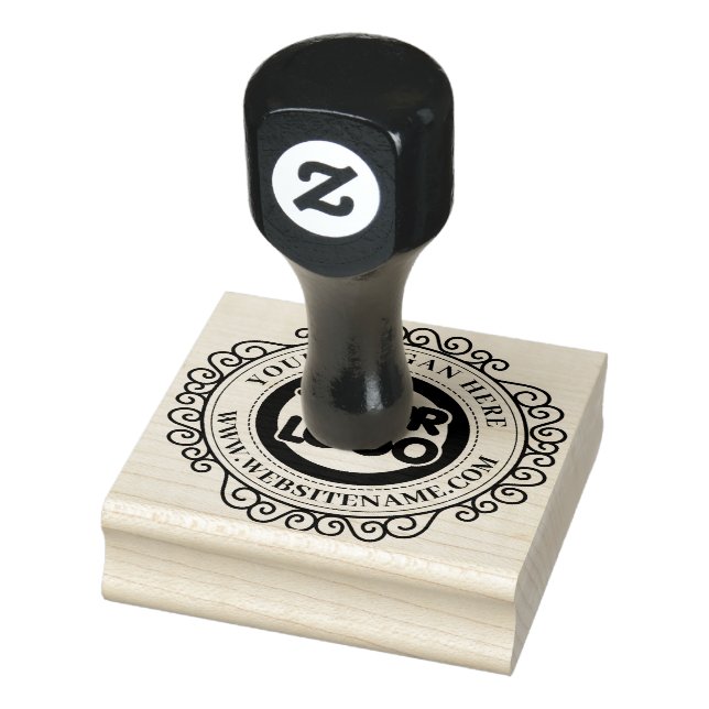 Tampon en caoutchouc avec logo d'entreprise person (Tampon)