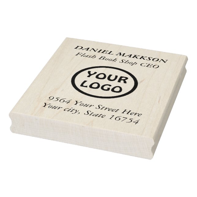 Tampon en caoutchouc d'adresse de retour pour les  (Tampon)
