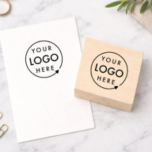 Tampon en caoutchouc de logo | Tampons de marque p