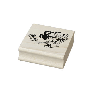 Tampon en caoutchouc Homme des années 1950 avec ca
