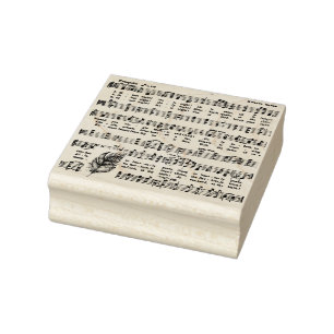 Tampon en caoutchouc pour amateur de musique