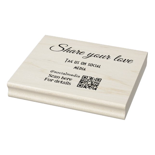 Tampon encreur en bois (Tampon)