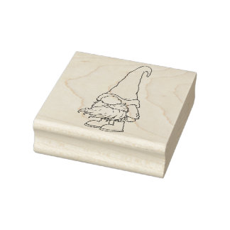 Tampon encreur en bois