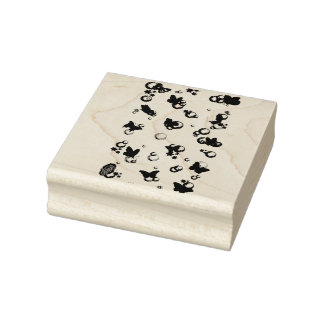 Tampon encreur en bois