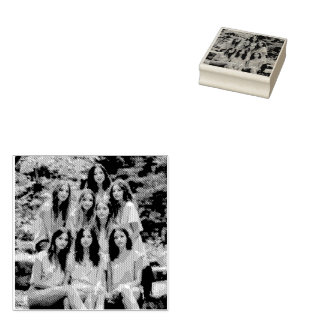 tampon encreur en bois