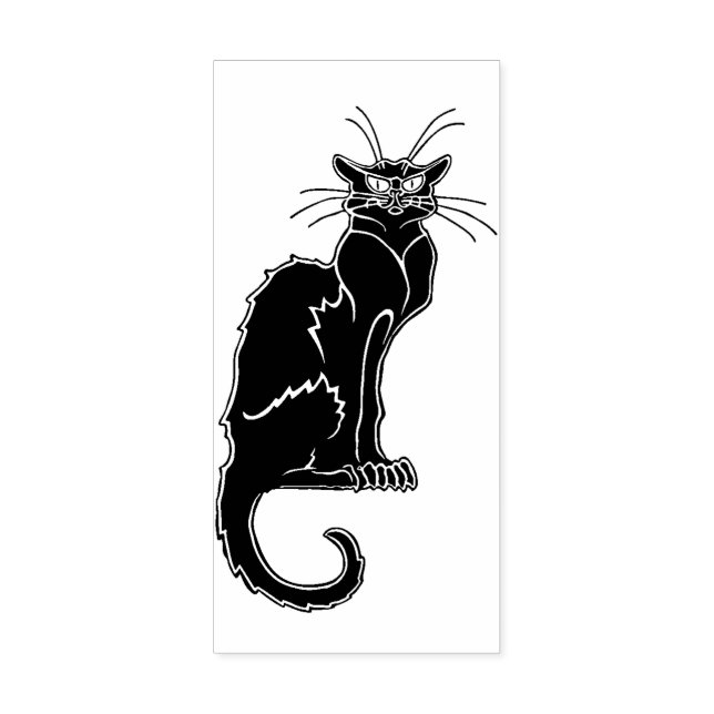 Tampon noir Cat (Impression)