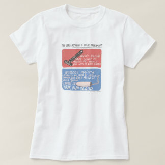 Tampon-Steuer T-Shirt