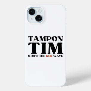 Tampon Tim wird die Red Wave-Tim Walz 2024 stoppen Case-Mate iPhone Hülle