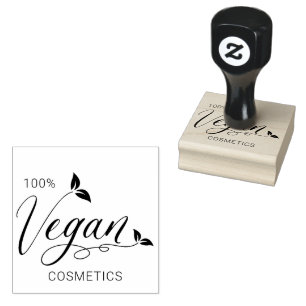 Tampons Encreurs 100% végétalien cosmétique Creative Vegan Logo