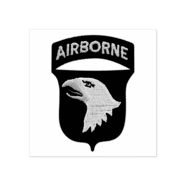 Tampons Encreurs 101e Aéroports hurlant Aigles Vets anciens combatt (Impression)