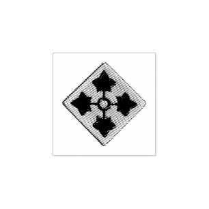 Tampons Encreurs 4e division d'infanterie Division d'infanterie Vet