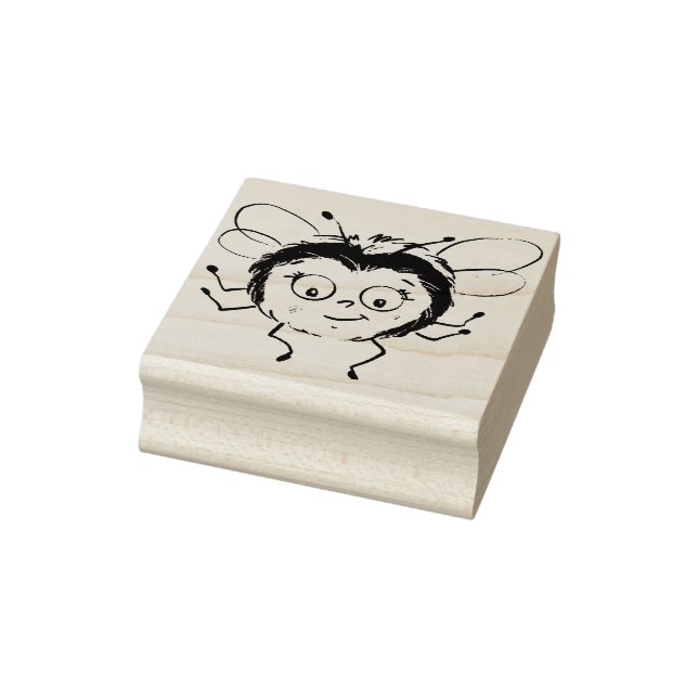 Tampons Encreurs Abeille de bosse souriante (Tampon)