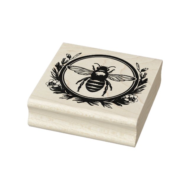 Tampons Encreurs Abeille et couronne (Tampon)