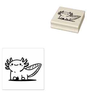 Tampons Encreurs Adorable Axolotl