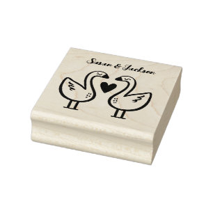 Tampons Encreurs Adorable Swan Couple