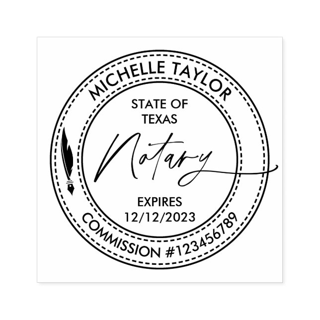 Tampons Encreurs Agent de signature de prêt notaire Professionnel M (Impression)