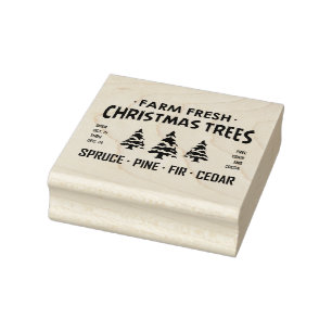 TAMPONS ENCREURS AGRICULTURE DE NOËL FRAIS