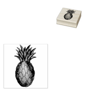 Tampons Encreurs Aiguille hawaïenne Fruit de l'île tropicale Hawaii
