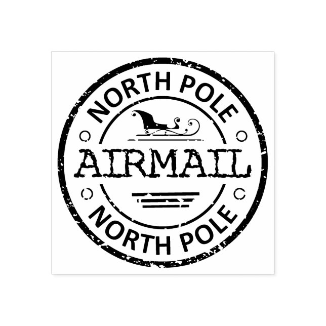 TAMPONS ENCREURS AIRMAIL DU PÔLE NORD (Impression)
