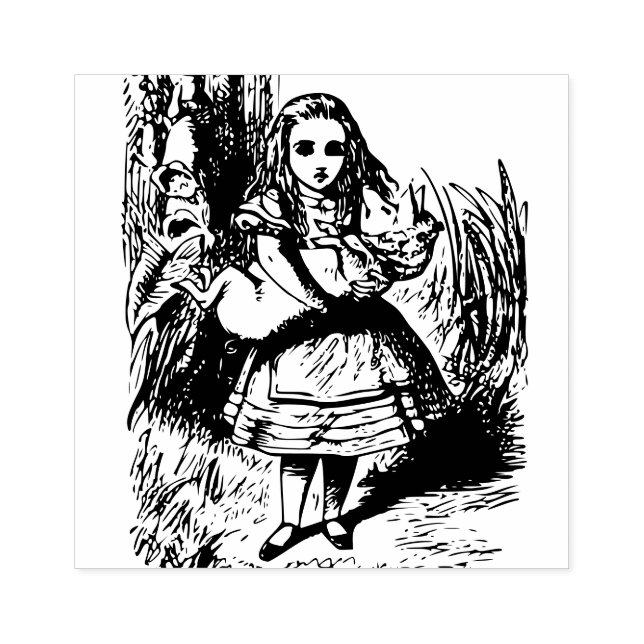 Tampons Encreurs Alice au pays des merveilles (Impression)
