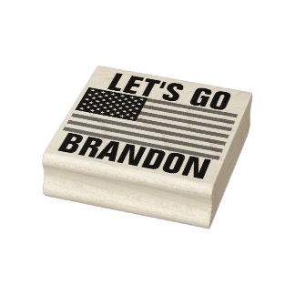 TAMPONS ENCREURS ALLONS BRANDON (ANTI-BIDEN) EN CAOUTCHOUC