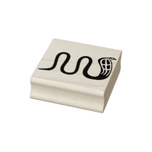 Tampons Encreurs Ancien serpent égyptien illustration timbre d'art