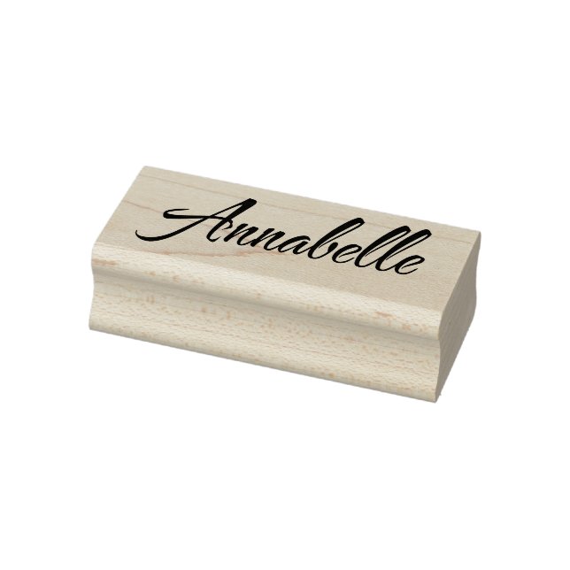 Tampons Encreurs Annabelle nom en cursive décorative (Tampon)