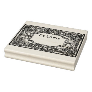 Tampons Encreurs Antique Scroll Boite Ex Libris