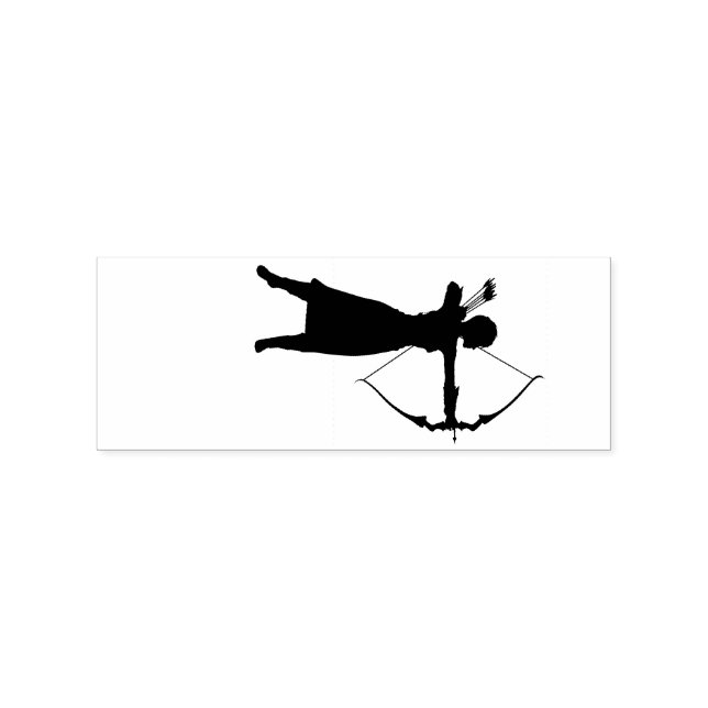 Tampons Encreurs Archer Femme Silhouette Thunder_Cove (Impression)