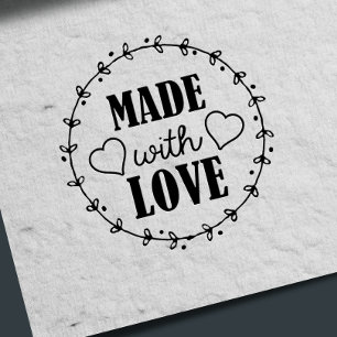 Tampons Encreurs Artisanat Fabriqué Avec Amour Marchandises Faites