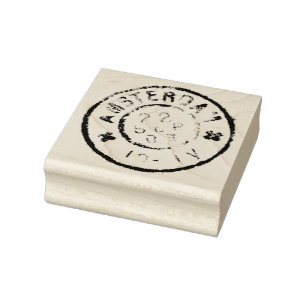 Tampons Encreurs Authentique Timbre en caoutchouc Amsterdam 1903