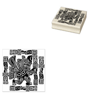 Tampons Encreurs Aztec Eagle Guerrier Tribal Art antique