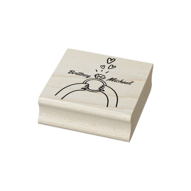 Tampons Encreurs Bague fiançailles (Tampon)