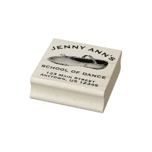 Tampons Encreurs Ballet Dance Studio Enseignant Adresse personnalis