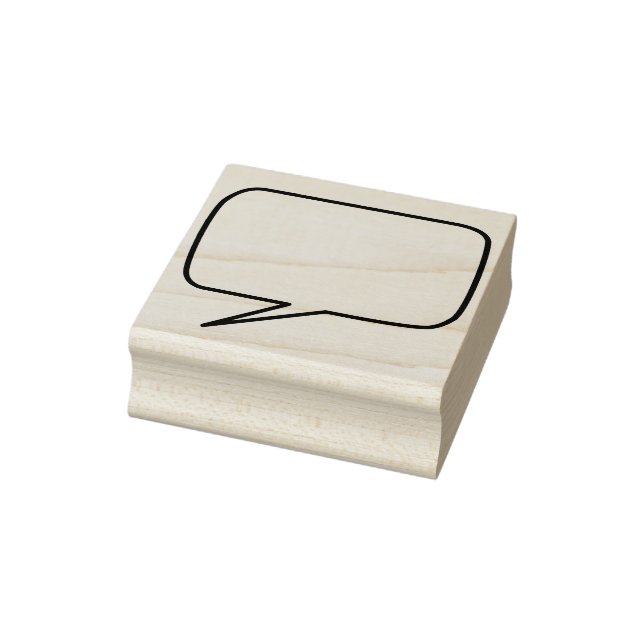 Tampons Encreurs Bande dessinée bulle de discours en caoutchouc (Tampon)