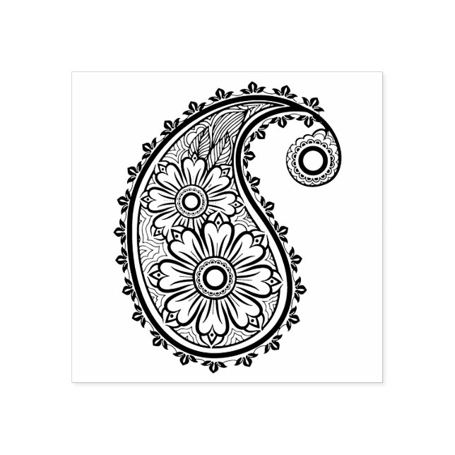Tampons Encreurs Beau Scrapbooking Paisley (Impression)