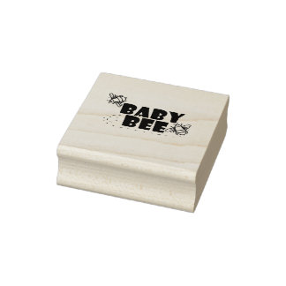 Tampons Encreurs Bébé Bee Wood Art Timbre