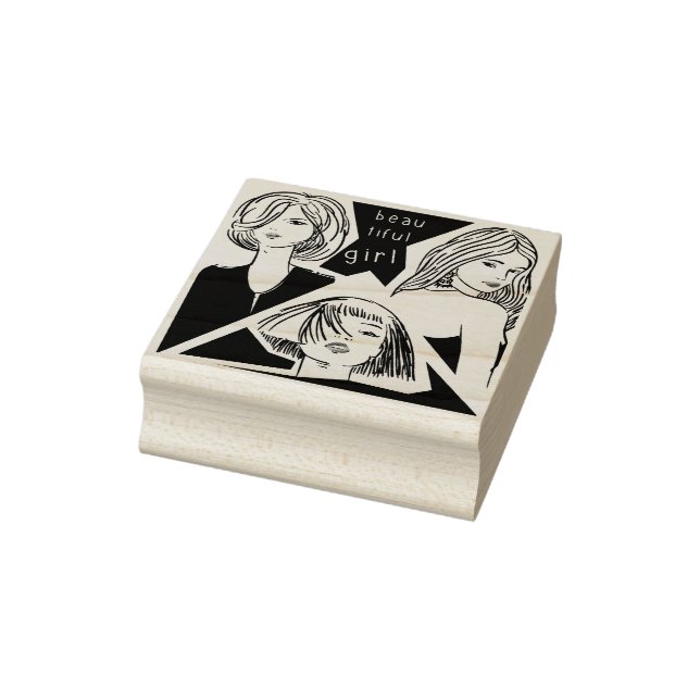 Tampons Encreurs belle fille (Tampon)