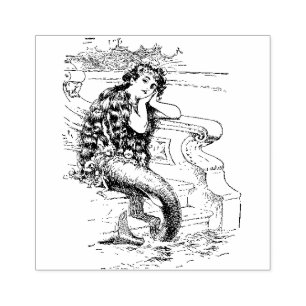Tampons Encreurs Belle Sirène Vintage