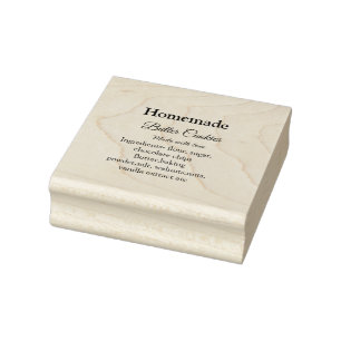 Tampons Encreurs Beurre fait maison biscuits faits avec amour ajout