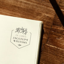 Bibliothèque botanique personnalisée Livre Ex Libr